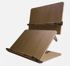 [202D] NICE Book Stand Bible Wooden Reading Holder Desk bookstands Cookbook