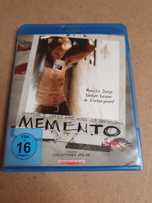 Memento [Blu-ray], Nolan, Guy Pearce,