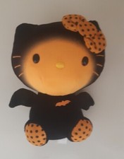 TY Hello Kitty Bat Halloween 6" Beanie Babies Plush Toy Black & Orange TY Sanrio