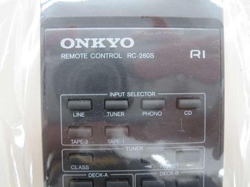 Original Onkyo Combination Machine Audio Amplifier Remote Control RC-260S XY11 - Picture 2 of 3