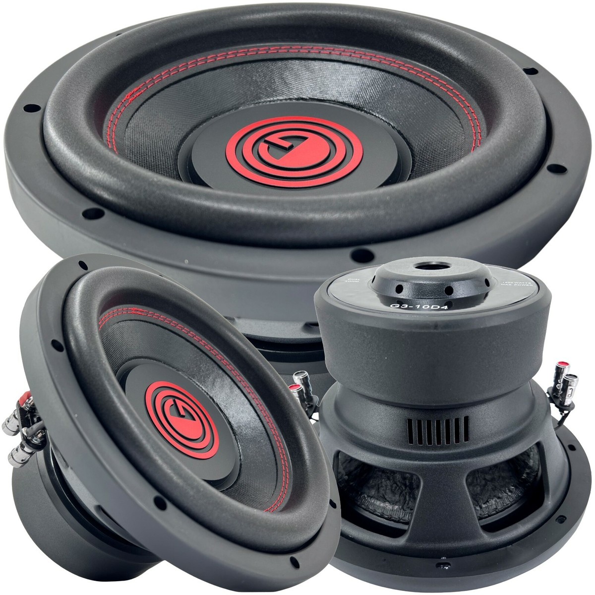 1x Gravity 12 Inch 2000 Watt Car Audio Subwoofer w/ 2 Ohm