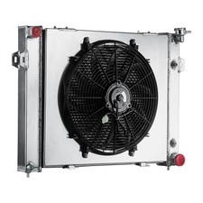 3-row Radiator Shroud Fan Fit 19931997 Jeep Grand Cherokee 5.2l V8 Gas-