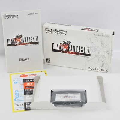 FINAL FANTASY VI 6 FF6 Gameboy Advance Nintendo 2031 gba | eBay