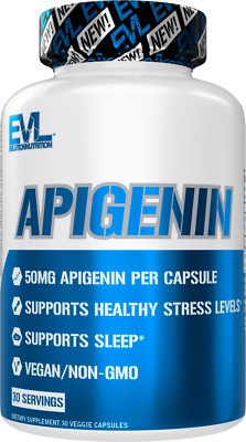 Evlution Nutrition Apigenin - Chamomile Extract - Sleep Support - 30 Servings