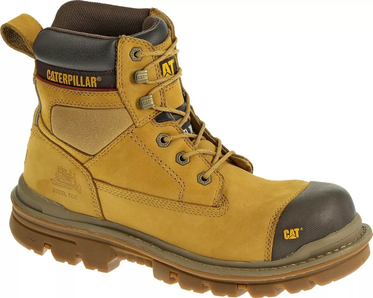 Caterpillar Gravel 6 Water Resistant Steel Toe Cap Safety Men s