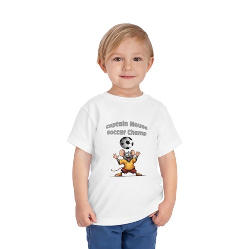 Captian Mouse Soccer Champ T-shirt, Kids Youth FunToddler TEE Apparel - Picture 7 of 16