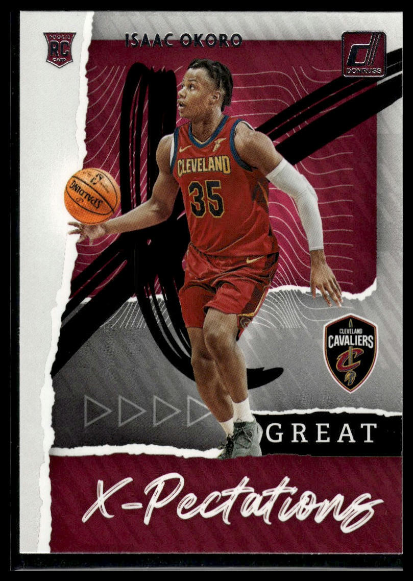 2020-21 Donruss #5 Isaac Okoro Great X-Pectations Rookie