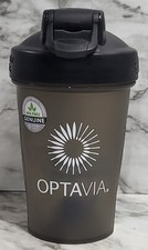 Optavia Blender Bottle With Lid. 20oz. Gray. Plastic. Bpa Free. Nwot.