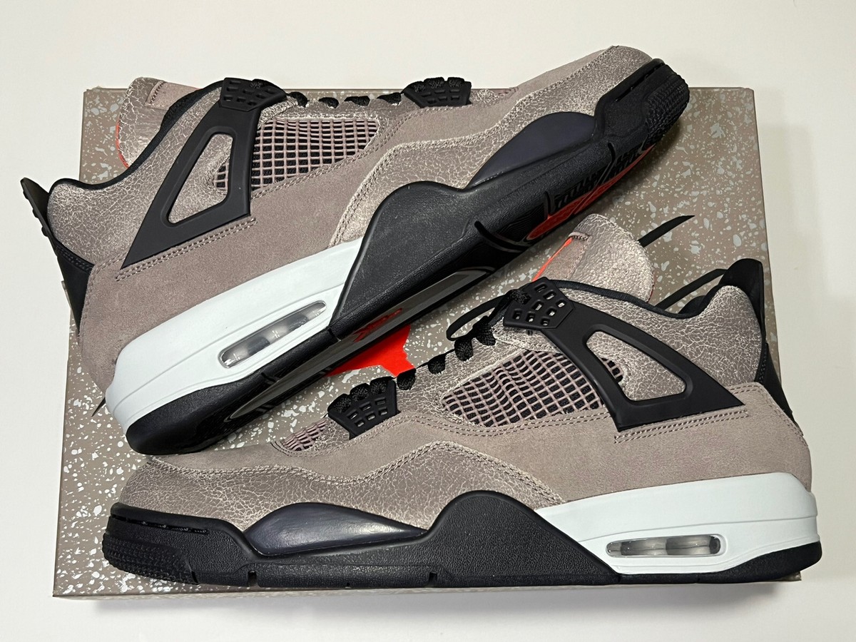 DS New Nike Air Jordan Retro 4 Taupe Haze 2021 Authentic Basketball Jordan 4 Taupe Haze – Drexlers main image 2