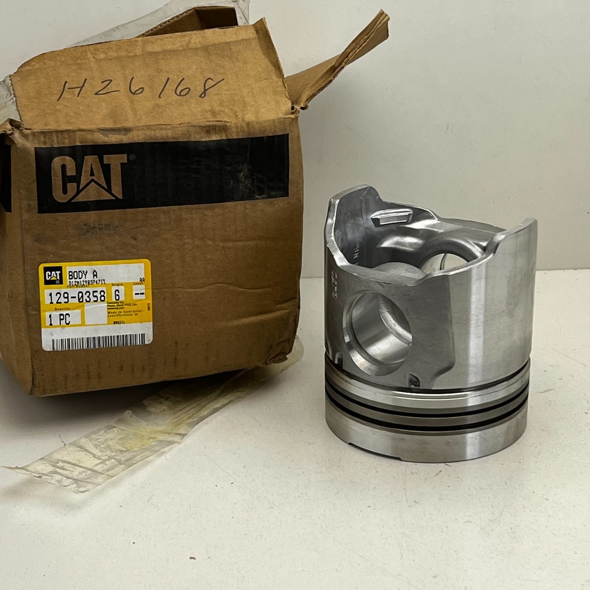 Genuine Original OEM Caterpillar CAT 129-0358 Piston Body A