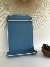 29 ⚜️ Antique Enameled Sheet Metal Wall Drainer for Vintage Kitchenware