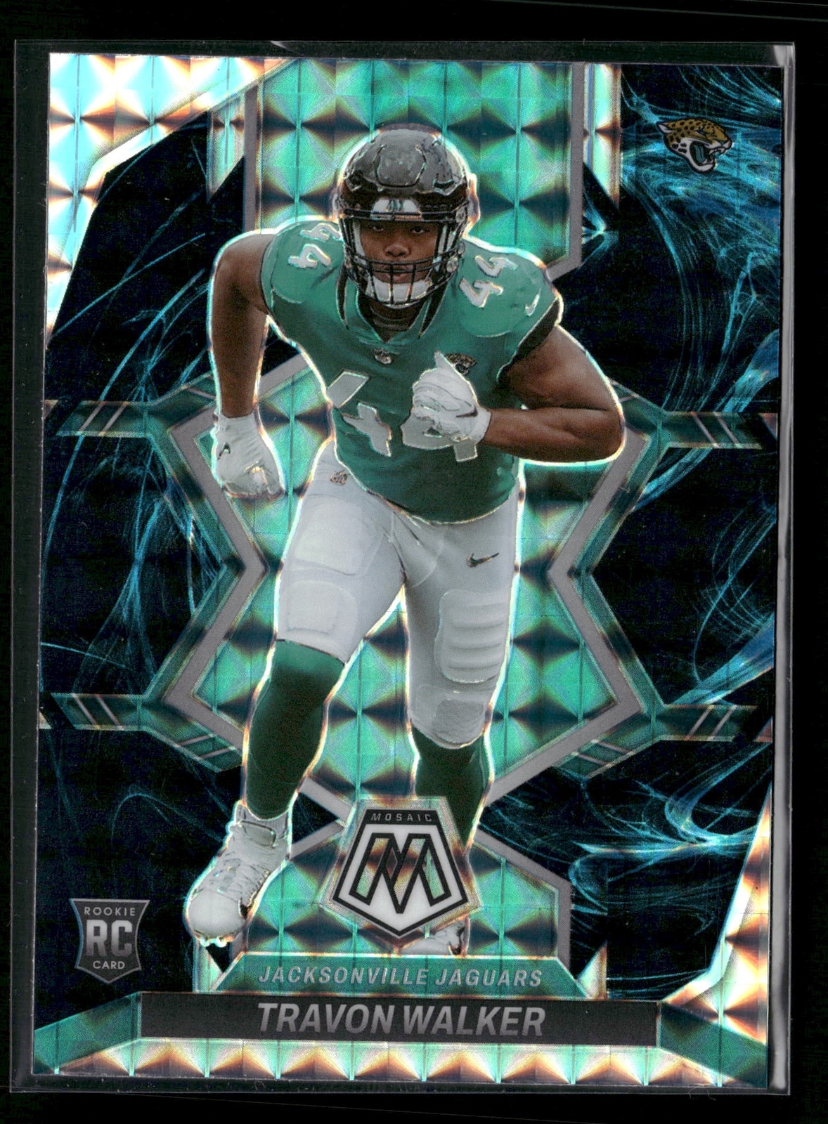 Travon Walker 2022 Panini Mosaic #333 Mosaic Genesis RC Rookie