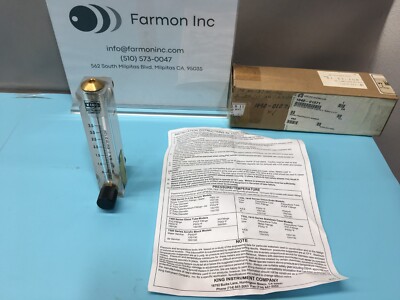 AMAT 1040-01071 METER FLOW WATER 3.5GPM 3 ''SCALE X 6.3'', BD2-12-10, 146144