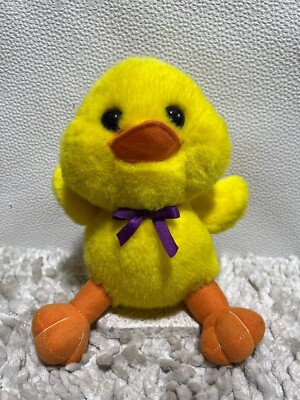 Playmakers Küken Ente Ostern Plüschtier Stofftier Vintage 8 Zoll