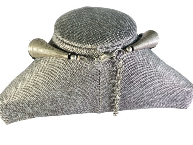 Modernist Statement Bib Necklace Multiple Strands… - image 6