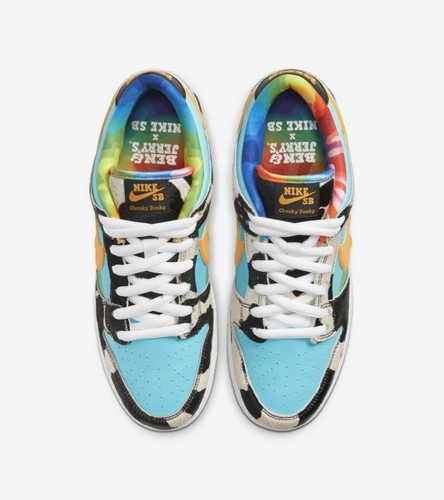Nike SB Dunk Low Lo Pro Ben \u0026amp; Jerry\u0026#039;s Chunky Dunky 5 | eBay