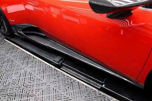 FALDA LATERAL DE FIBRA DE CARBONO M STY PARA LAMBORGHINI HURACAN LP580 LP610 - Imagen 7 de 12
