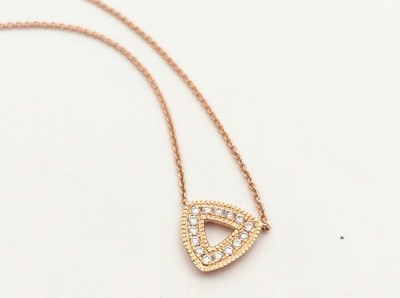 New DANA REBECCA 14K rose gold diamond 