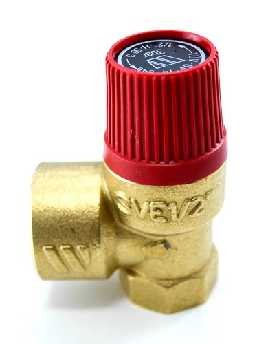 Sicherheitsventil 0.7 MPa Für Boiler - Messing Überdruckventil 1/2 Zoll
