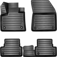 Elmasline 3D Gummimatten Set FüR Peugeot 3008 II Ab 2016-2023 FußMatten 5Cmrand