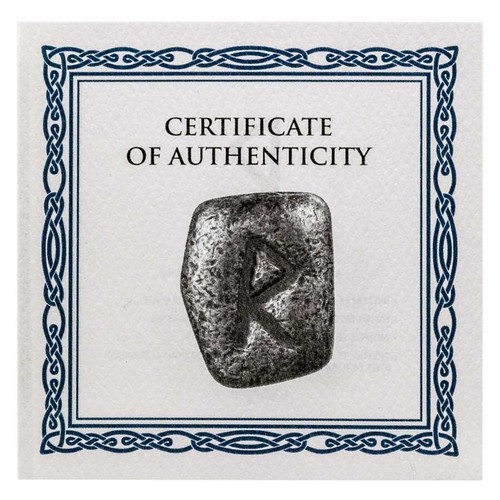 1 oz Silberstück - Germania Mint Fluorescent Rune: Raido - Bild 5 von 5