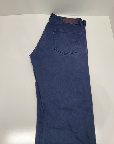 Levis 511 Jeans Mens size 36x32 Dark Navy Blue Straight Leg | eBay