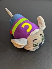 Chuck E Cheese Mouse Plush 7" Good Stuff Stuffed Animal Toy Fun Pizza  Tote V