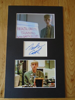Mackenzie Crook The Office original signed authentic Autogramm - UACC / AFTAL.