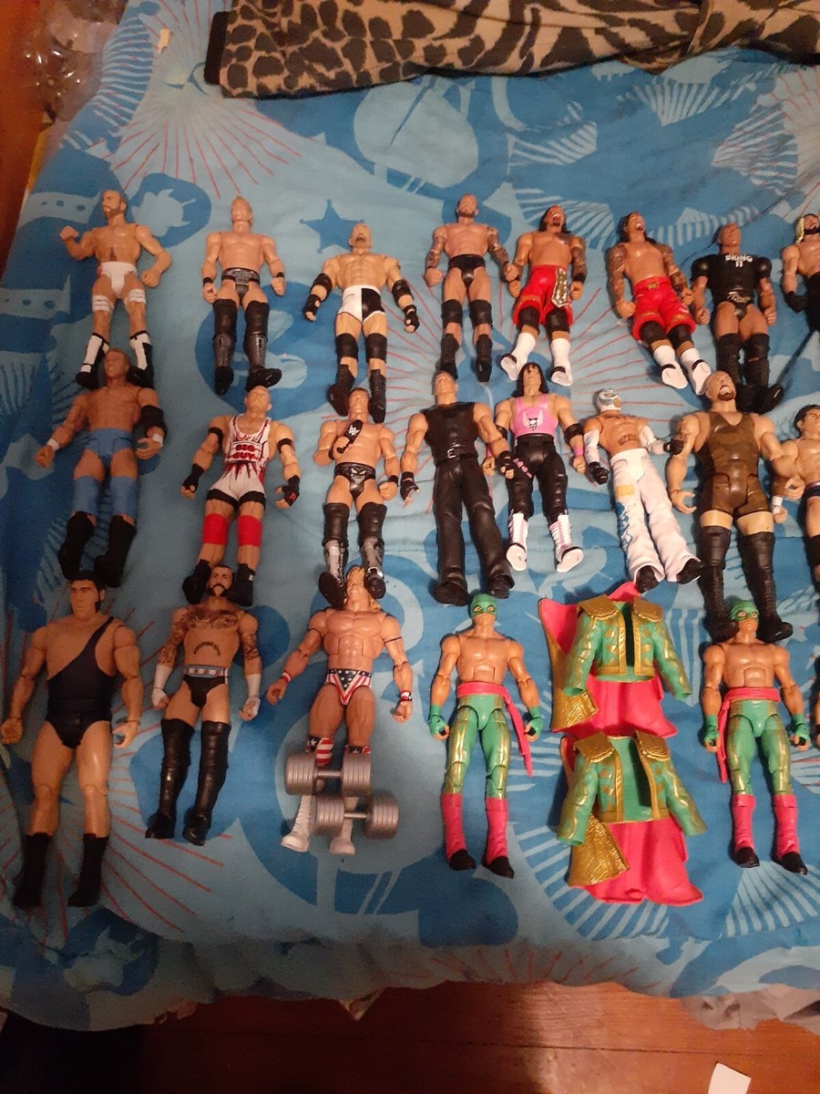 wwe action figures and ring | eBay
