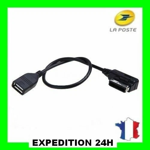 Câbles AUX et d'interface USB pour véhicule