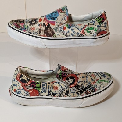 ❣️NWT Vans Unisex Classic Mash Up Stickers Multicolor Slip On Shoes Buy Vans Classic Slip-On  main image 3