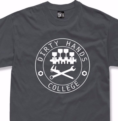 Mechanic T-Shirt gift dirty hands garage dad school college petrolhead tshirt