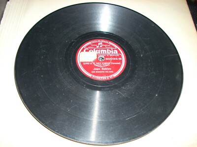 JEAN SABLON quand je te parle d'amour / il ne ( world music ) 10'' 78 rpm france