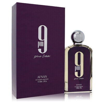 Afnan 9pm Pour Femme Perfume 3.4 oz EDP Spray for Women by Afnan 9pm Pour Femme Perfume 3.4 oz EDP Spray for Women by