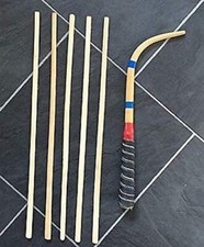 Musical Instrument Professional Dagga & Tilli Set Dhol Sticks (1 Dagga & 5 Tilli