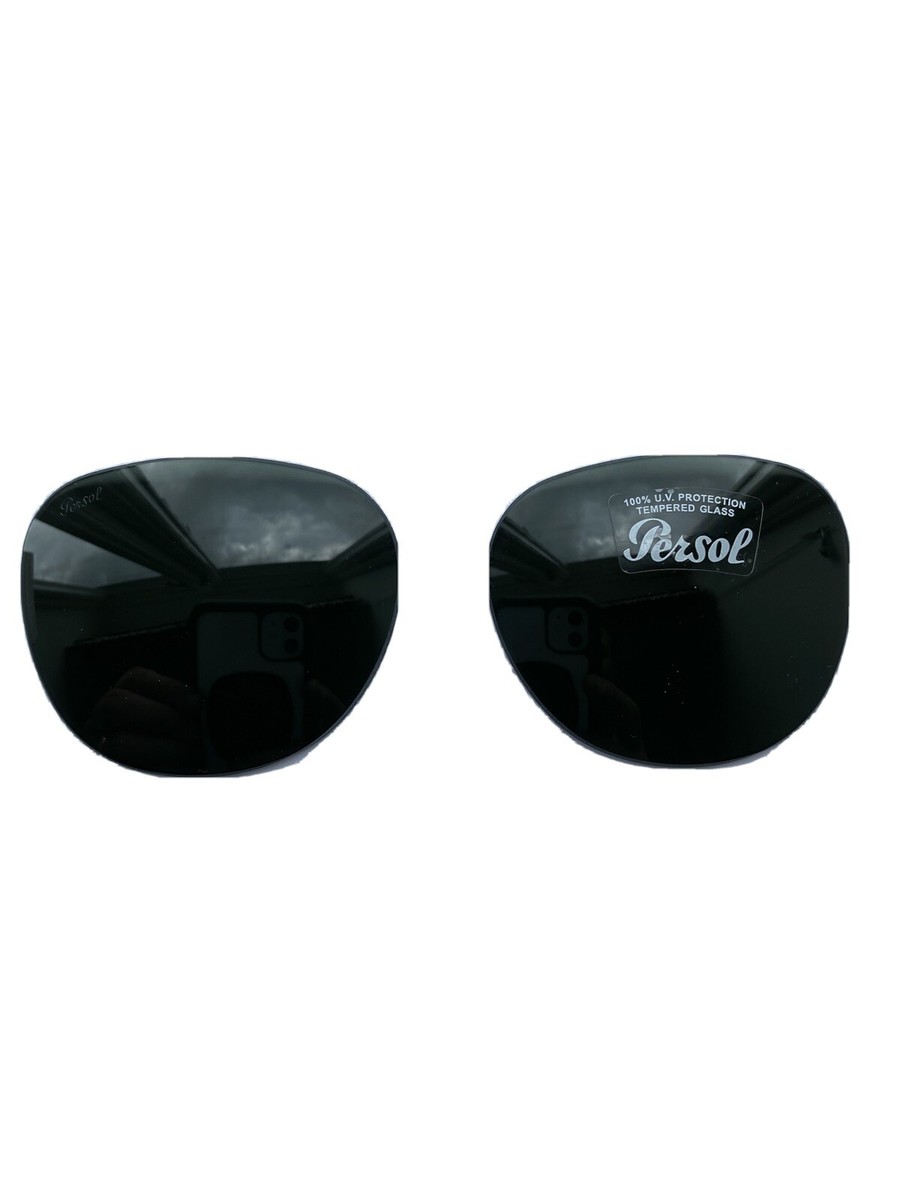 Genuine Persol PO 3132s 95/31 Green/ Grey Tinted Spare Lenses Size