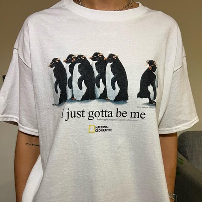 Just Gotta Be Me Quote Saying Vintage Retro Comfort Tee