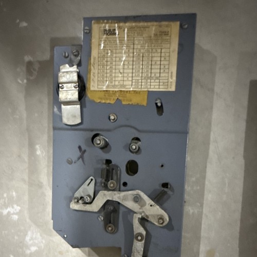 Philip Morris Soda Vending Machine Mechanism with 1986 Pricing Chart