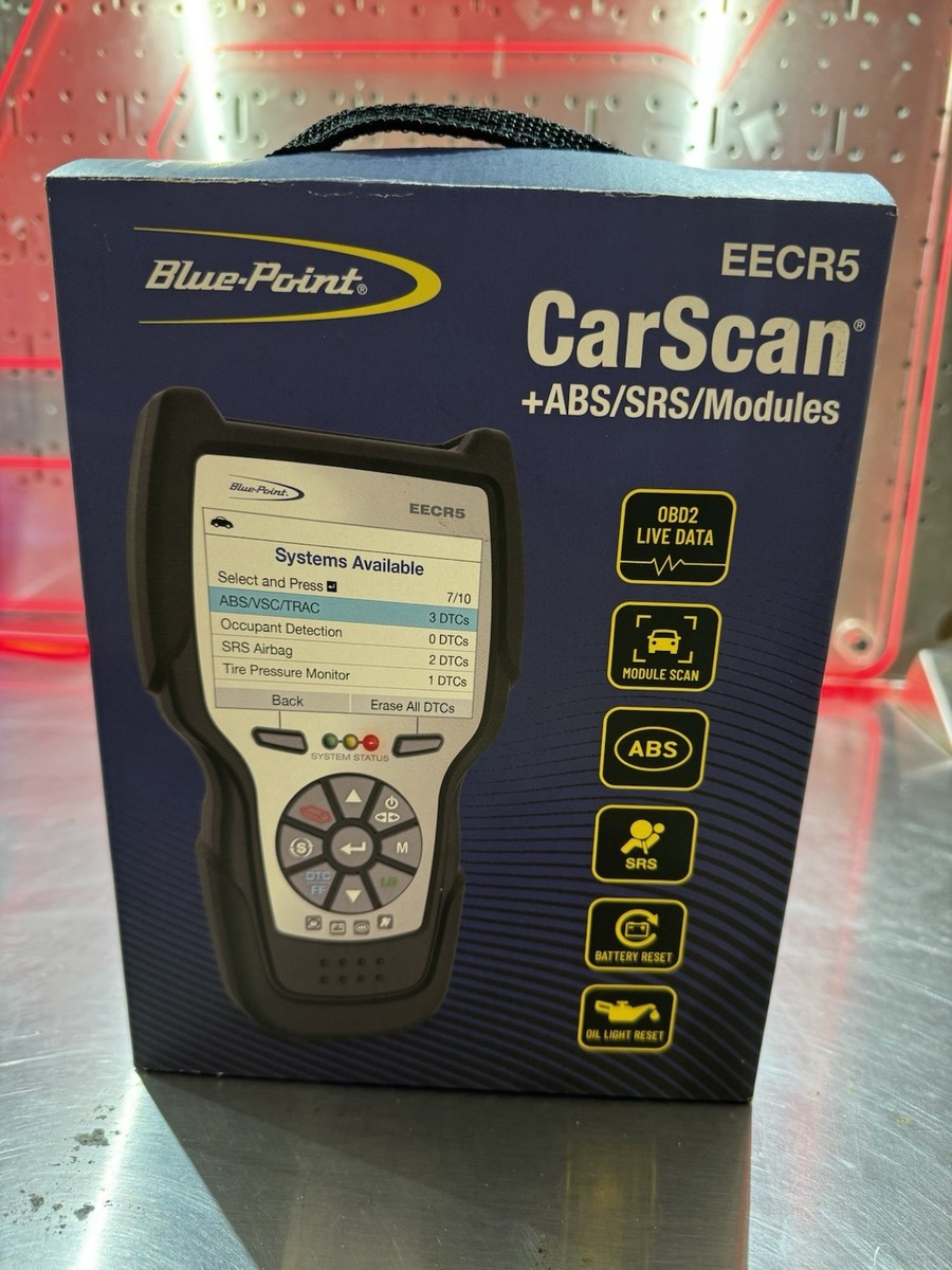 Blue Point By Snap-on Tools EECR5 Car Scanner Code Reader-In Great