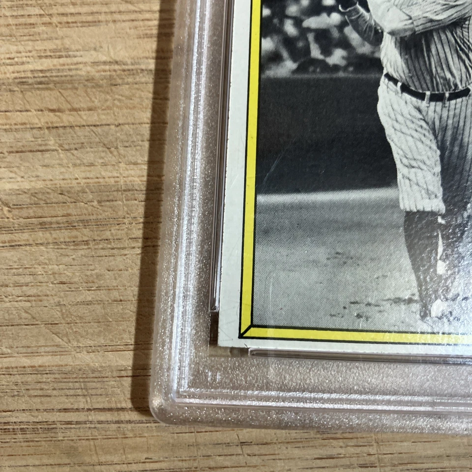 1976 Topps BABE RUTH #345 PSA 6 EX-MT GOAT HOF Yankees NICE Vintage Undergraded - Image 2 of 4