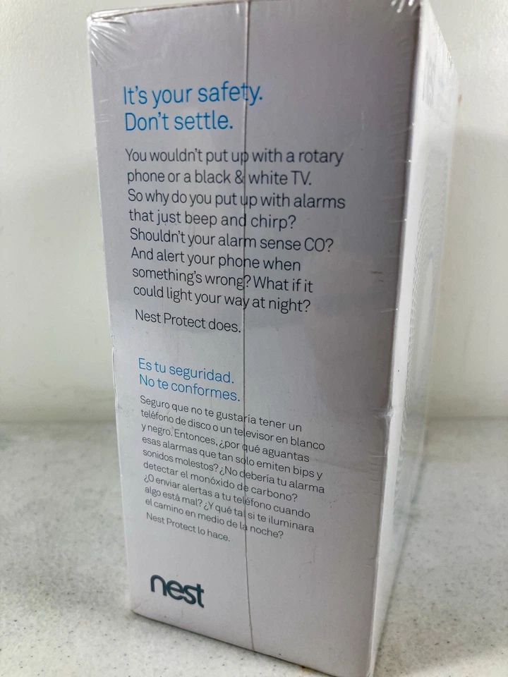 Google Nest Protect Batería S3000BWES Detector de Alarma de Humo/Monóxido de Carbono Blanco Foto 3 de 4