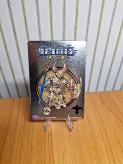 Mega Bloks Mag Warriors PALADAR Character Card (2005 Original Metallic)