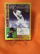 2025 Topps Archives  OZZIE GUILLEN   #84FFA-OG   gold  ⚾️Auto⚾️   37/50