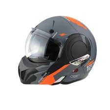 Viper F242 Reverse Motorcycle Flip Front Touring Helmet With Removable Lining