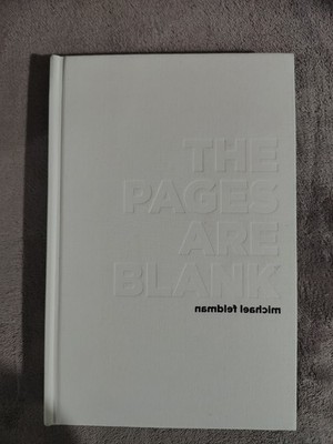 The Pages Are Blank By Michael Feldman - Hardcover Card Magic Book Vanishing Inc