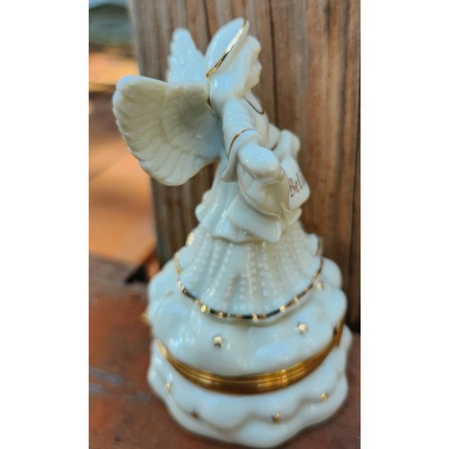 Lenox Treasures "El Ángel de la Fe Caja del Tesoro "Creer" Edición Limitada - Imagen 3 de 5