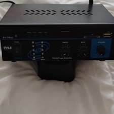 Pyle PCA3 Stereo Power Amplifier 2-Channel 2x75W USB Black