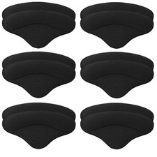 6 Pairs Heel Pads Heel Grips Heel Cushion Inserts Protectors for Loose Shoes