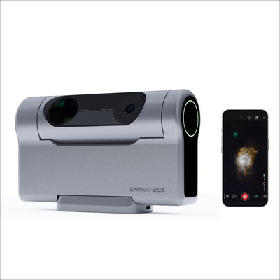 Dwarf 3 Smart Teleskop   Einfaches EAA All-In-One, Autofokus, 4K Dual-Kameras Fü