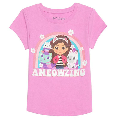 NEW Jumping Beans Gabby s Dollhouse ''Ameowzing'' Pink Tee 18M Toddler Girl Gift